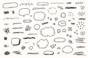 279 Hand drawn doodles set, an Object Graphic by Pinkbrush (Thumbnail 3 of 5)