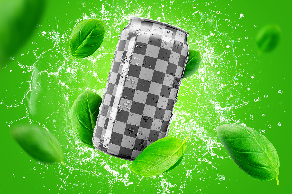 Soda Can Mockup Manipulation, a Cups & Container Mockup by dpi (Photo 3 of 5)