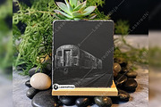 Eerie Train Car Halloween Railroad, a Background Graphic by LaseredNinja (Thumbnail 4 of 7)