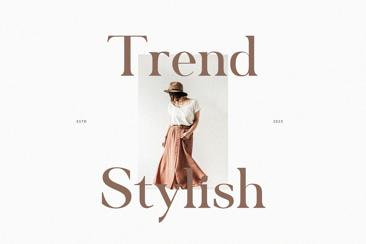 Galfika – Stylish Serif Font, a Serif Font by BrandSemut (Photo 5 of 8)