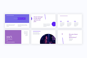 Purple Presentation Template