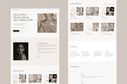 Emma Studio One-Page Carrd Template, a Landing Page Template by PixaSquare (Thumbnail 2 of 4)