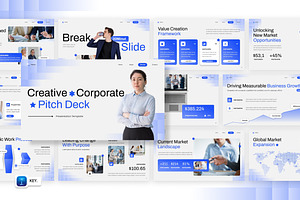 Creative Corporate Pitch Deck, a Presentation Template by Loin Studio