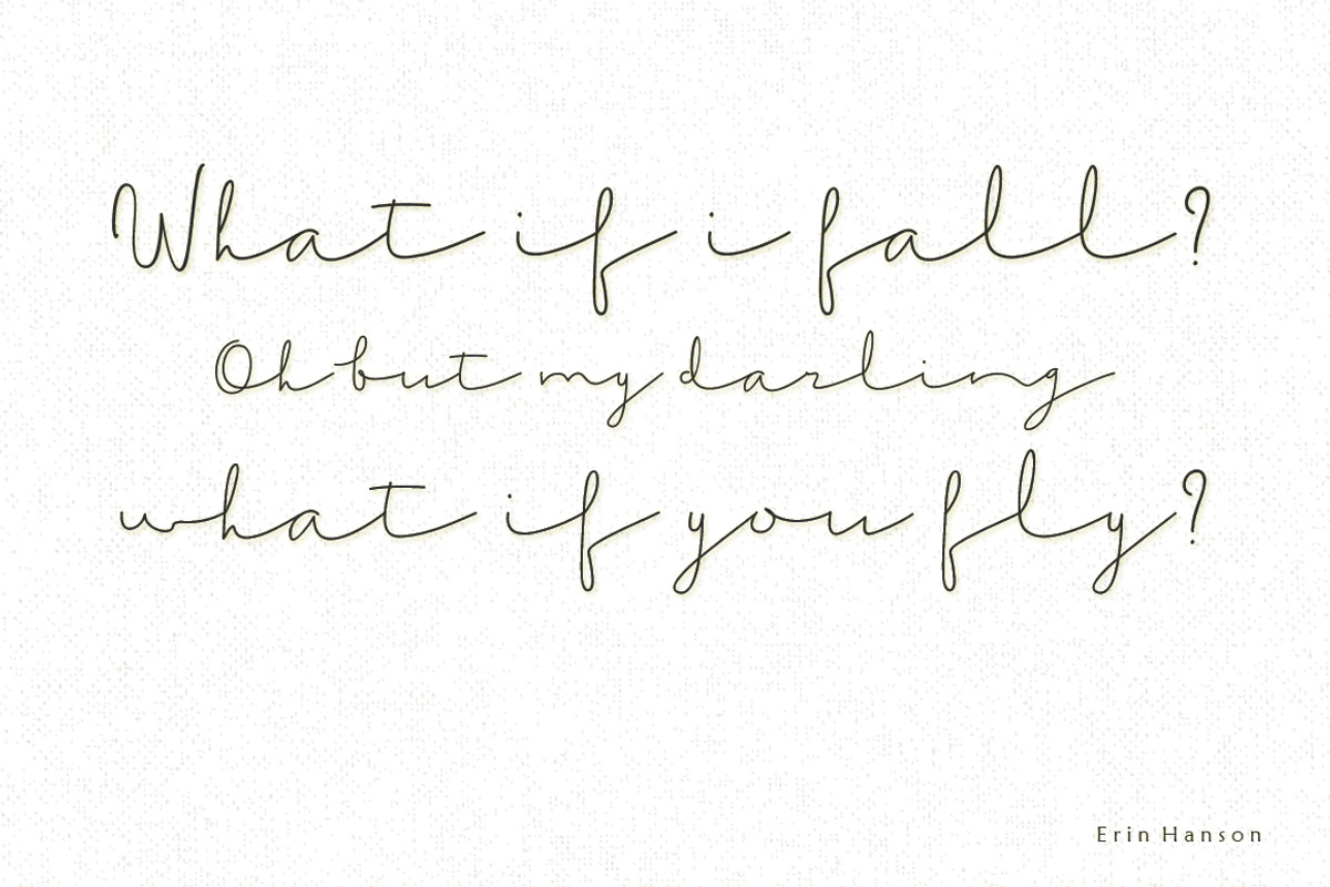 Everlasting Script preview 3