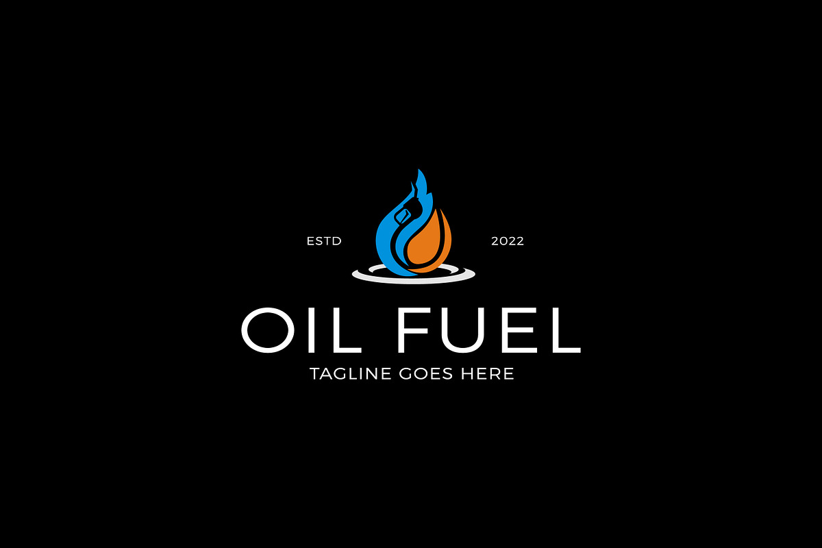 Oil Fuel Logo, a Branding & Logo Template by juliawan