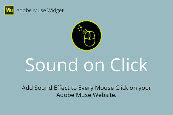 Sound on Click Adobe Muse Widget preview 4