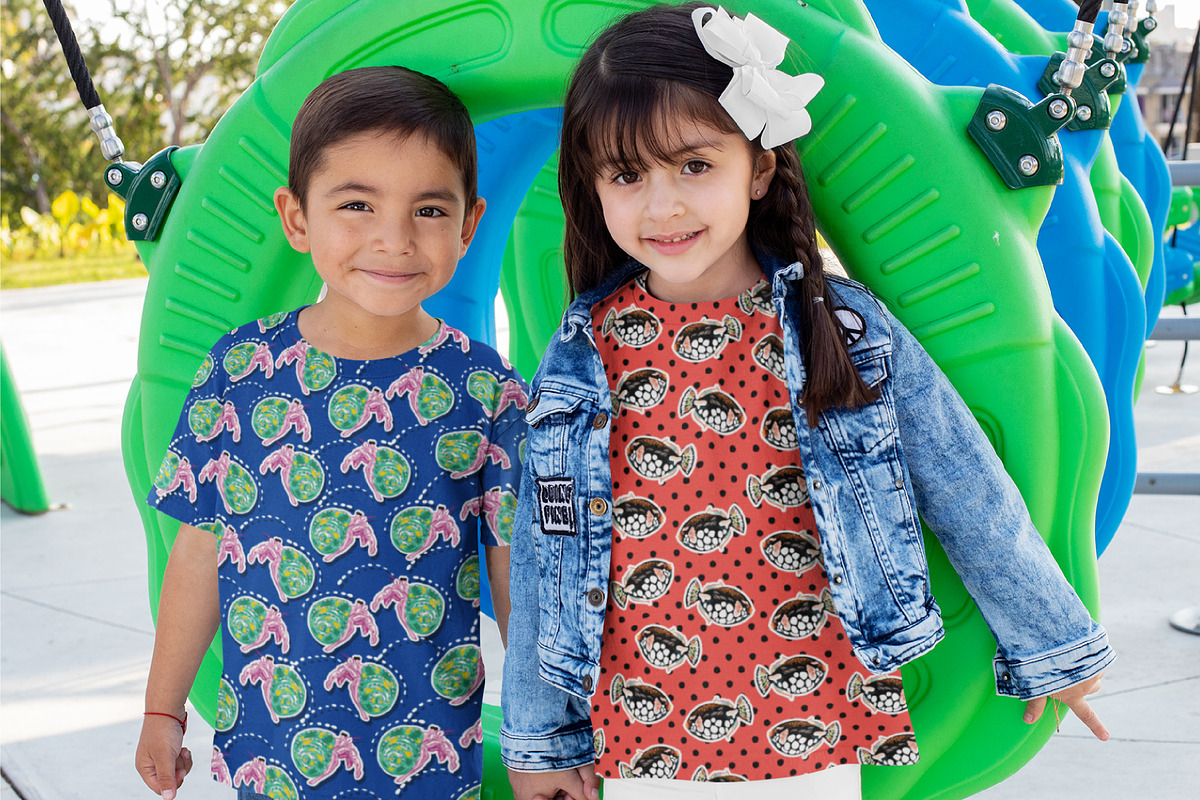 SEA MONSTERS, a Pattern Graphic by MSNTY STUDIOX (Photo 25 of 30)