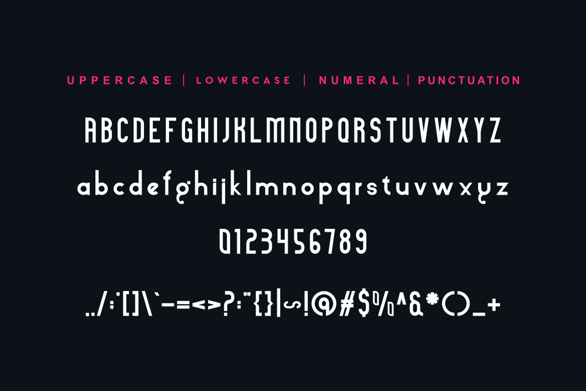 Yatgos - Clean & Minimal Font, a Sans Serif Font by QR Design Studio (Photo 6 of 7)