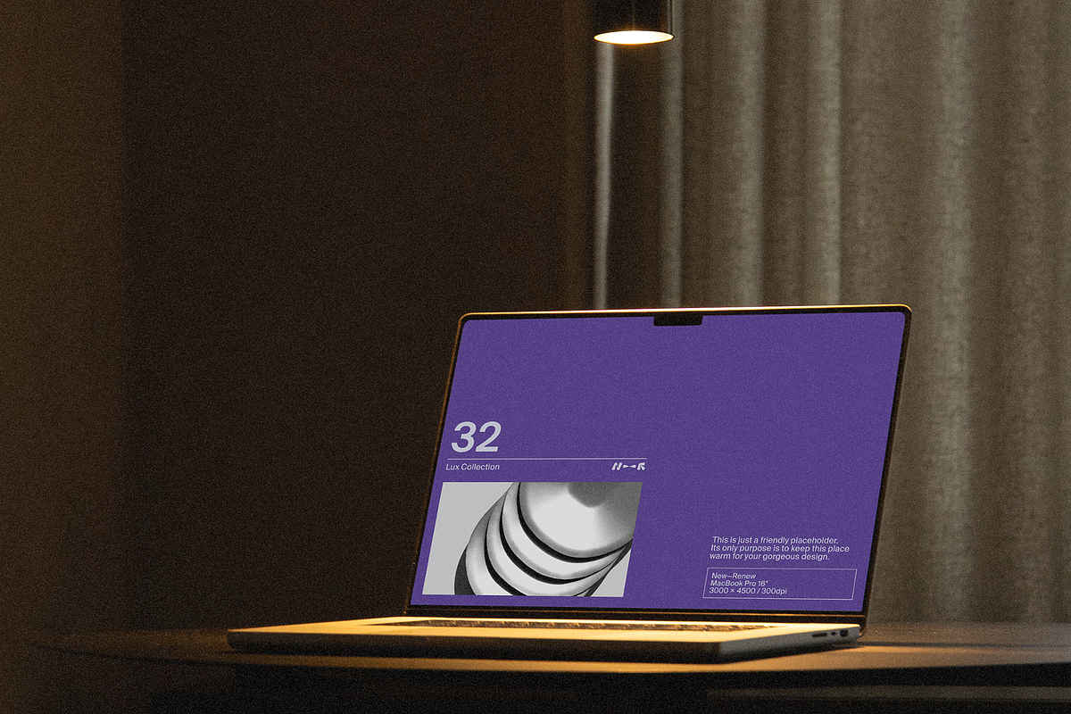 Dark Cozy Bundle, an Advertising Mockup by New—Renew (Photo 5 of 5)