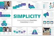 Simplicity PowerPoint Template, a Presentation Template by GraphicStan (Thumbnail 1 of 24)