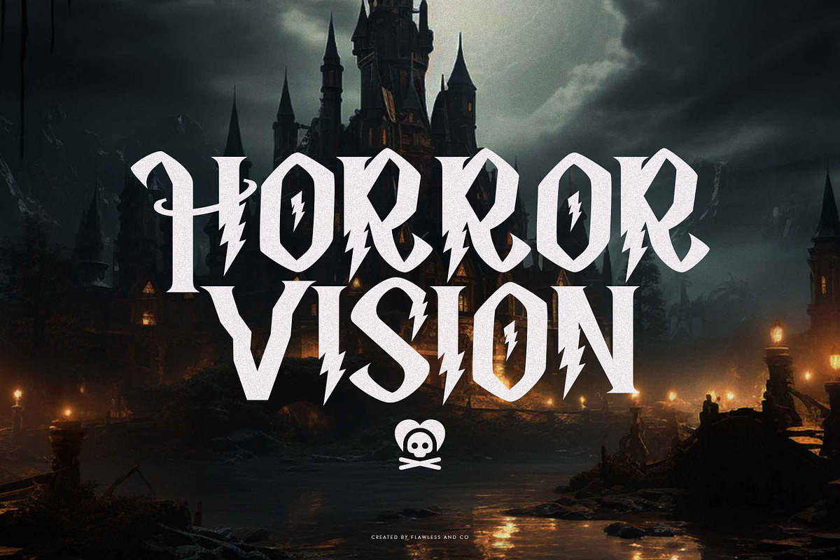 Glimoria - Horror Font, a Font by Flawless And Co (Photo 7 of 10)