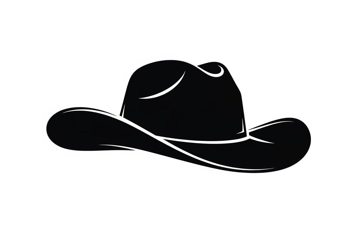 Minimal Cowboy Hat Silhouette Bundle, an Illustration by Designs_River (Photo 18 of 51)
