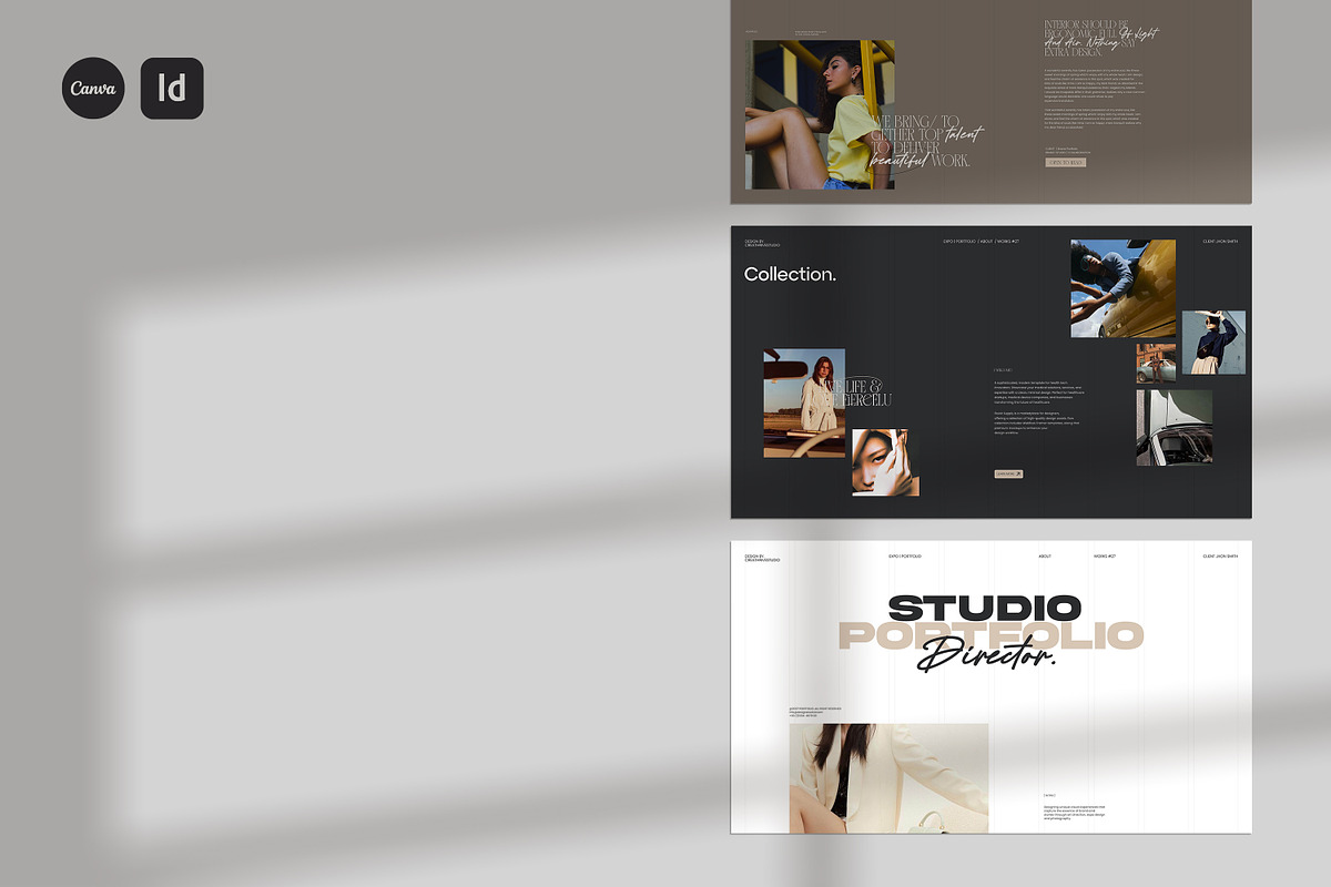 Expo | Brand Portfolio, a Presentation Template by creathrivestudio (Photo 9 of 10)
