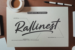 Mallians Modern Script Font