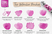 OMG Watercolours for Procreate, a Brushes & More by SketchWerx (Thumbnail 9 of 16)