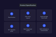Filllo NFT Market UI Kit, an UI Kit Template by floxui (Thumbnail 2 of 8)