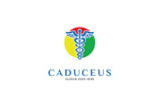 Caduceus Logo Template, a Branding & Logo Template by meisuseno (Thumbnail 2 of 2)