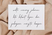 Janetanice, a Script Font by Essentials Studio (Thumbnail 6 of 8)