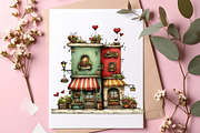 Farmhouse Valentine Clipart, an Illustration by SinaCreation (Thumbnail 8 of 11)