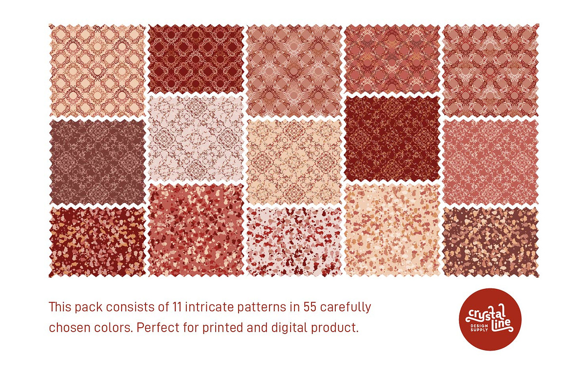Fractal Patterns 15, a Pattern Graphic by Crystal Line (Photo 5 of 6)