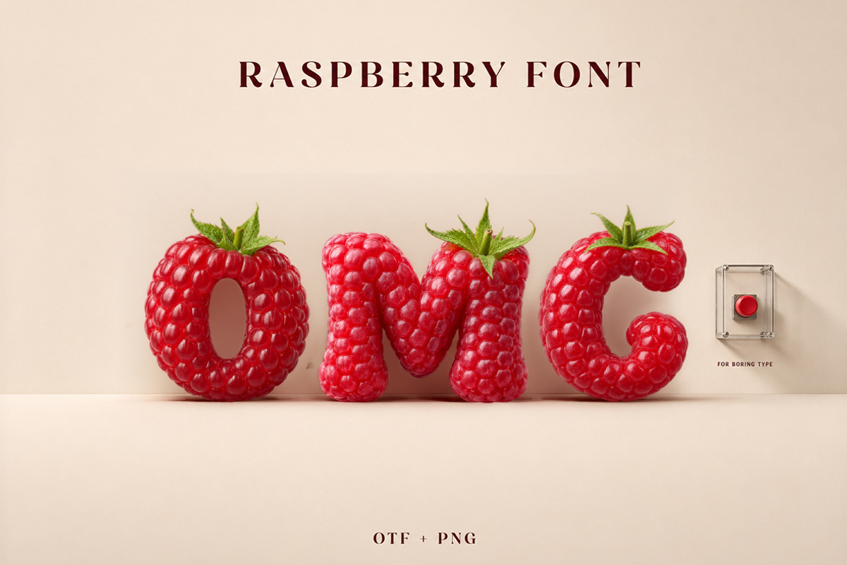 Raspberry Font, a Serif Font by Handmadefont (Photo 15 of 18)
