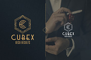 Art Deco A-Z Logo Templates, a Branding & Logo Template by VP Fonts (Thumbnail 4 of 29)