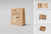 Kraft Paper Bag Mockup, a Household Mockup by xavier_studio (Thumbnail 1 of 5)