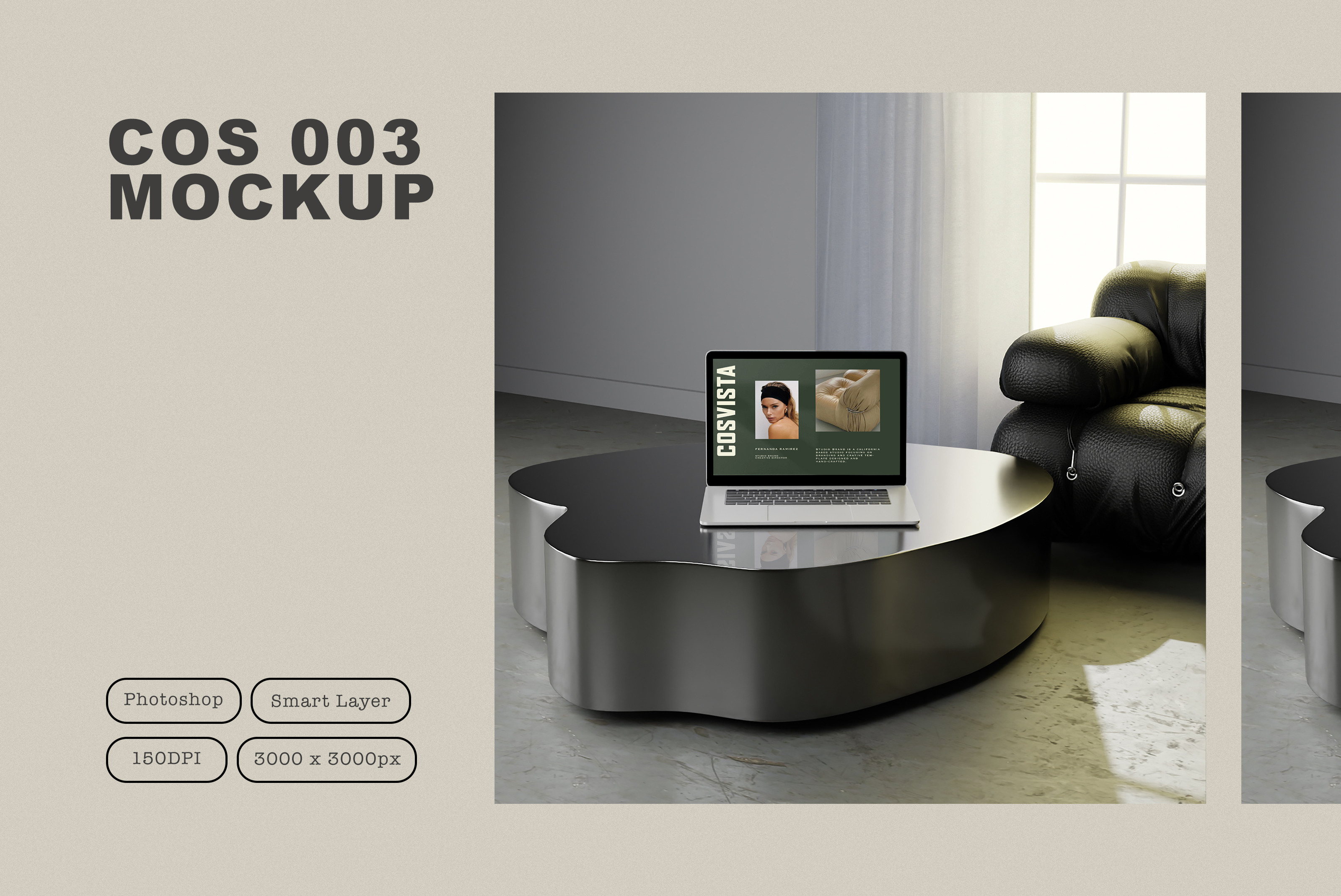 Cos I Mockup 003 by Studio Brand  Creative Market