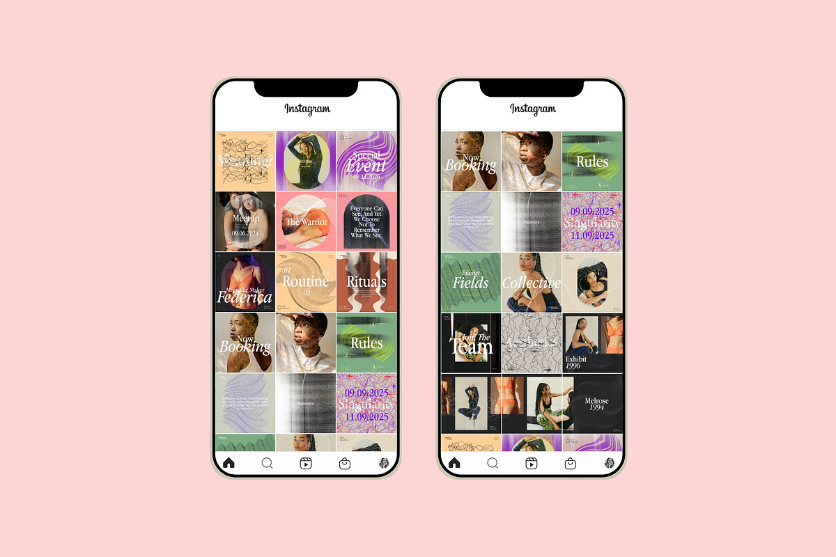 Feel - Social Media Kit CANVA & PS, a Social Media Template by Sparrow & Snow (Photo 8 of 25)
