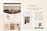 Wix Website Template - Photography, a Wix Template by Nes Design Co (Thumbnail 4 of 10)