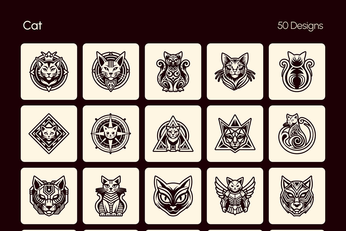 1500 Animal Logos, a Solid Icon by Creative Stall (Photo 15 of 37)