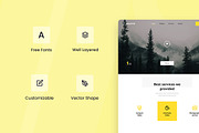 Videographer Web Design, a Wireframe Template by INSPR STD (Thumbnail 4 of 6)