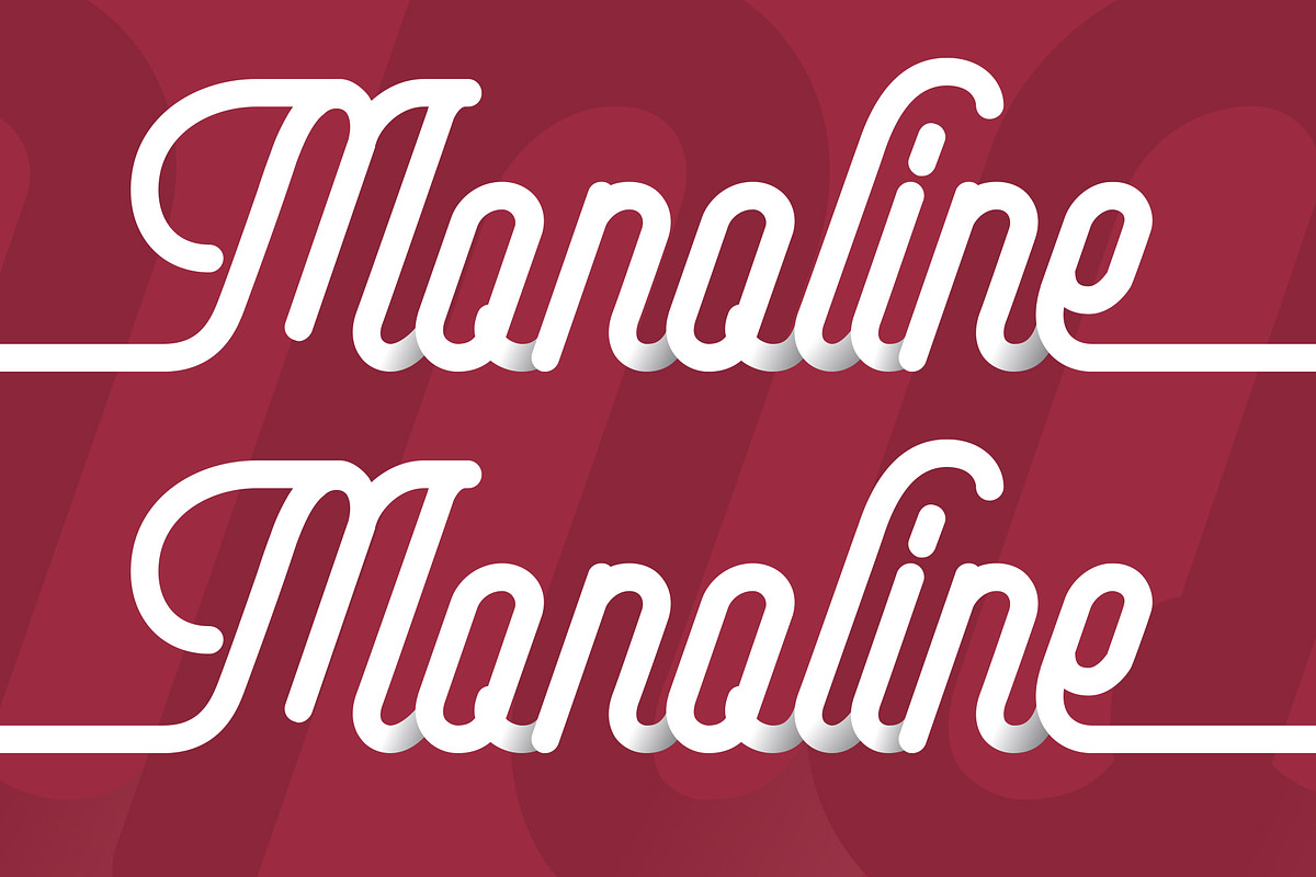 Frenda Monoline Layered Font, a Script Font by Blankids Studio (Photo 10 of 12)