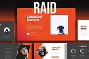 Raid Creative Powerpoint, a Presentation Template by Infinity Vector Studio (Thumbnail 4 of 5)
