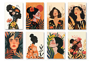 Enchanting Boho Femme Portraits, a Person Illustration by Whimsy Brush Studio (Thumbnail 2 of 5)