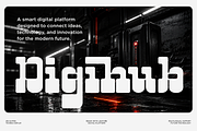 Technology Slab Serif Font - Neficto, a Slab Serif Font by Font Liner (Thumbnail 4 of 10)