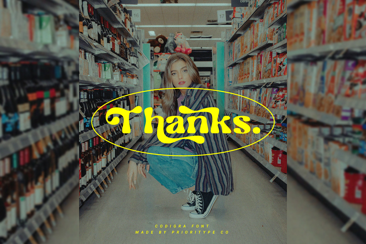 Codigra - Modern Retro Font, a Serif Font by Prioritype Co (Photo 11 of 11)