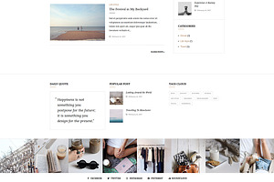 Yosemite - A WordPress Blog Theme