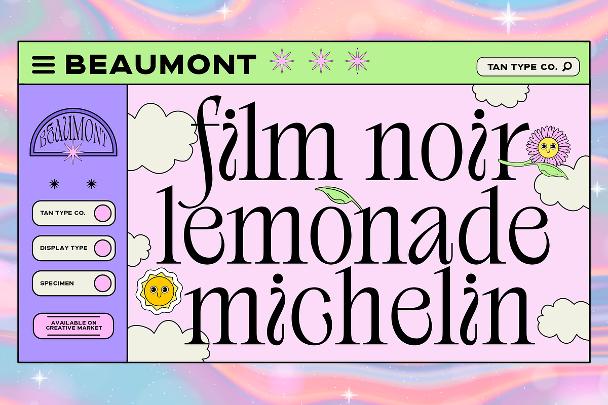 Tan Beaumont Font Free Downloadv - UIFreebies