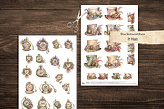 Alice in Wonderland Fussy Cuts, a Decorative Illustration by Print Haven Mochi Vintage (Thumbnail 5 of 7)