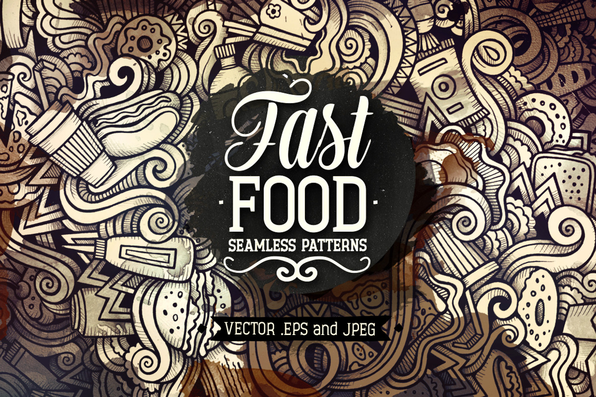 - 85% Food & Drink Patterns Bundle, a Pattern Graphic by BALABOLKA (Photo 13 of 13)