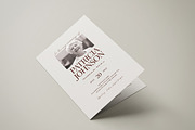 Funeral Program Template, a Brochure Template by VectorVactory (Thumbnail 5 of 7)