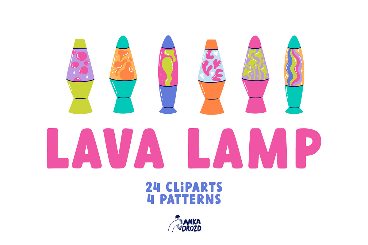 Lava Lamp, an Object Graphic by AnkaDrozd (Photo 1 of 7)
