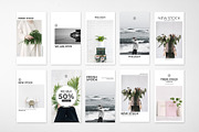 Minimal Instagram Stories Bundle, a Social Media Template by Medianeka (Thumbnail 2 of 4)