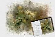 Poetic Watercolor Backgrounds, a Pattern Graphic by Suna Kosem (Thumbnail 14 of 26)