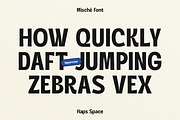 HS Mische - Retro Display Font, a Font by Haps Space (Thumbnail 3 of 19)