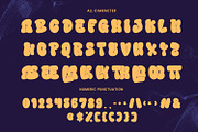 Lolazzu Graffiti Bubble Display Font, a Handwritten Font by Maulana Creative (Thumbnail 2 of 7)