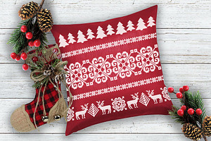 26 Christmas Sweater Borders