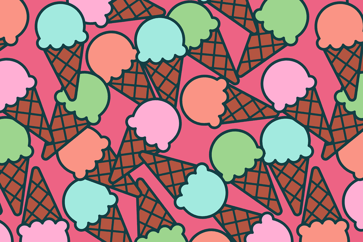 Cute Chaos Procreate Pattern Brushes, a Brush Add-On by Heather Green Designs (Photo 6 of 9)