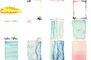 53 Gentle Watercolor Cloud BUNDLE, a Texture Illustration by LilyBoo Clipart (Thumbnail 4 of 6)